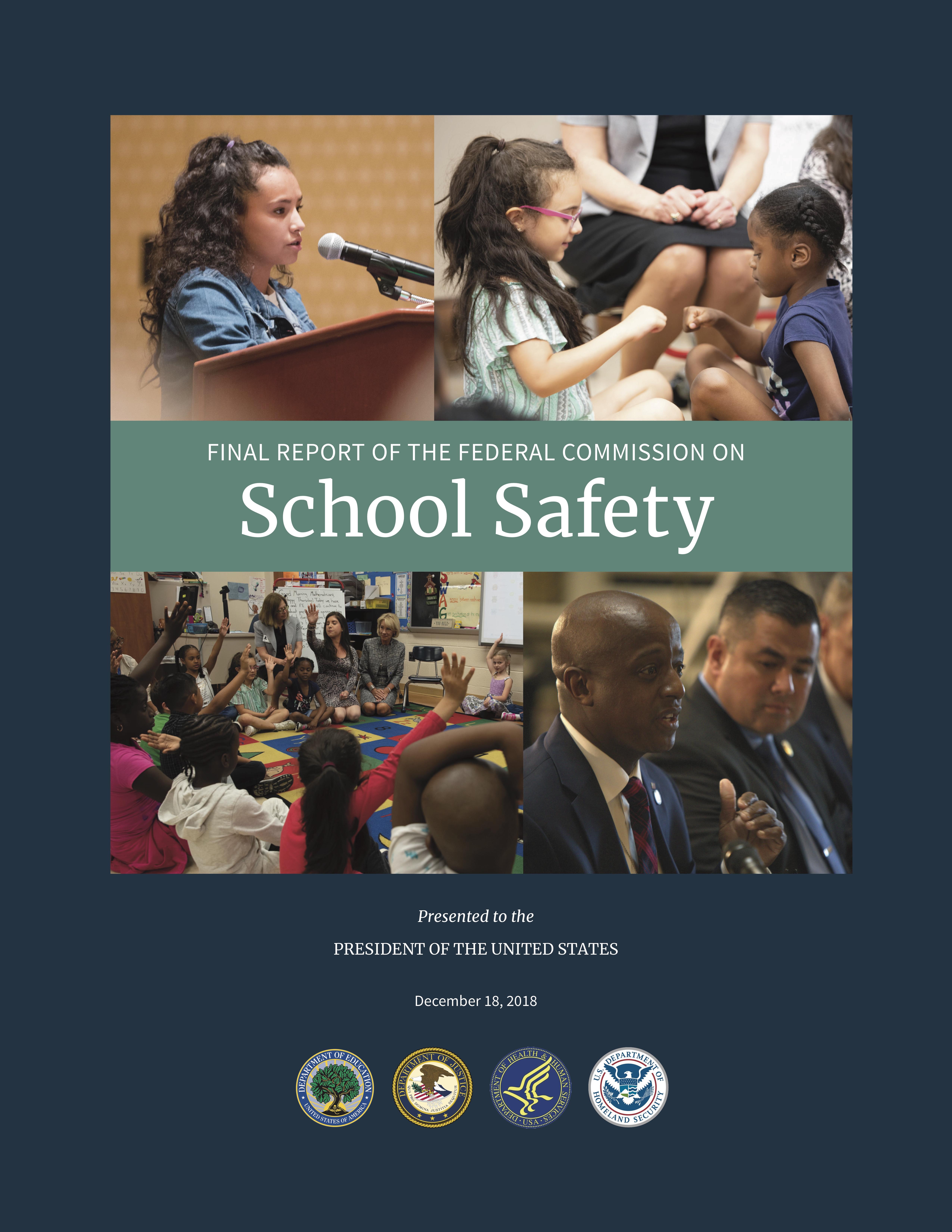 AFSA Responds to Federal Commission onSchool Safety Report American